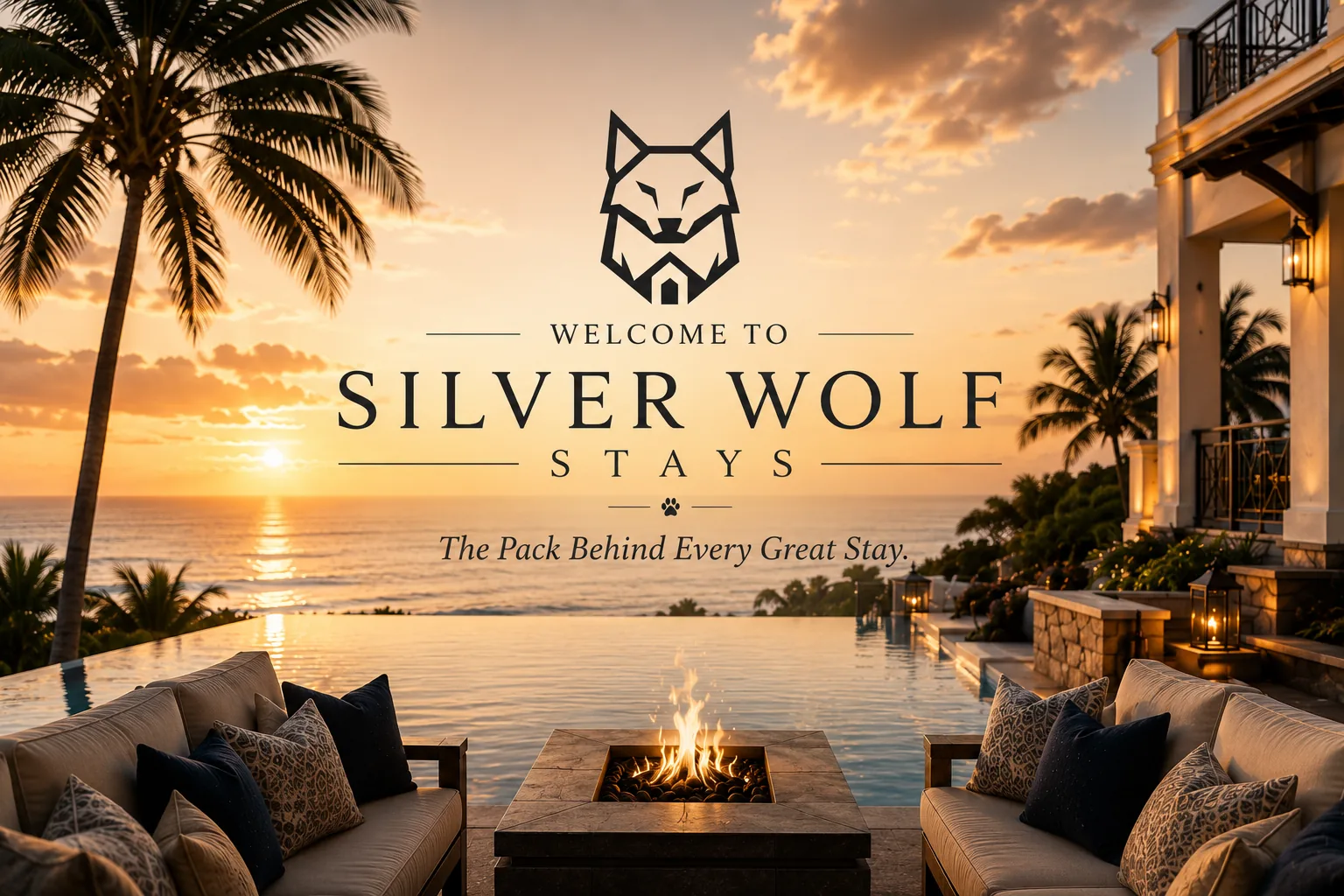 Silver Wolf Stays remote property management team at work